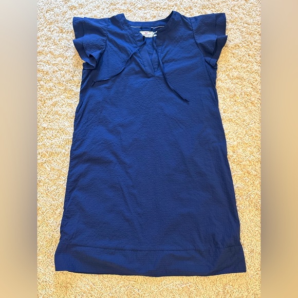 Vineyard Vines Women’s Performance Dress in Navy - Picture 5 of 10